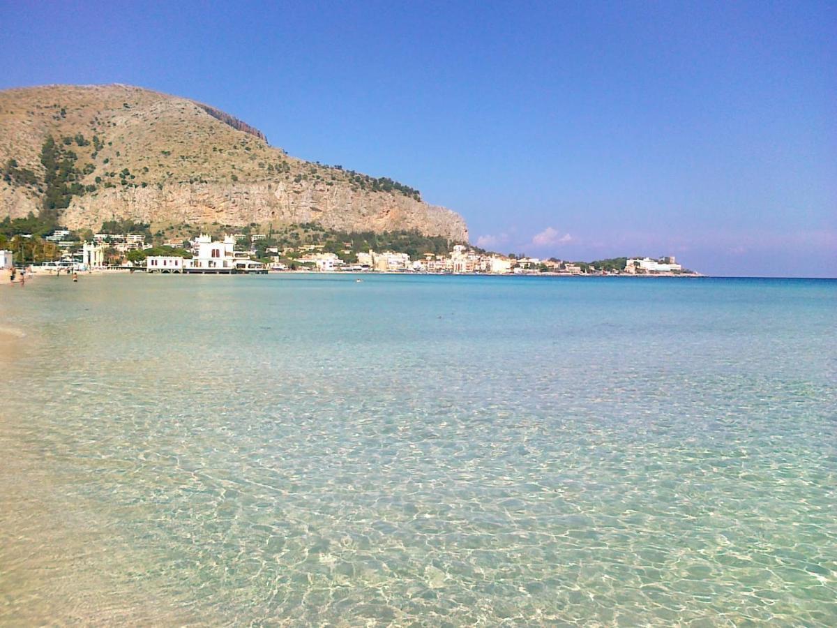 Ferienwohnung Alemare Mondello Exterior foto